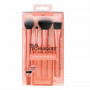 Набор кистей для макияжа Real Techniques (Реал Техникс) Flawless Base Brush Set (4 кисти и контейнер)